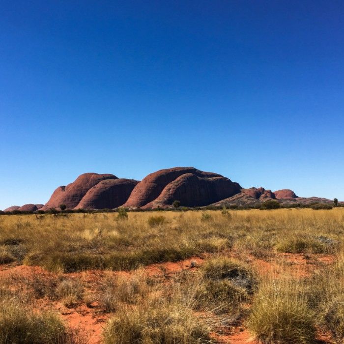 To Uluru in Central Australia